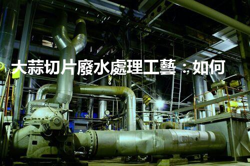 大蒜切片廢水處理工藝：如何化腐朽為神奇？